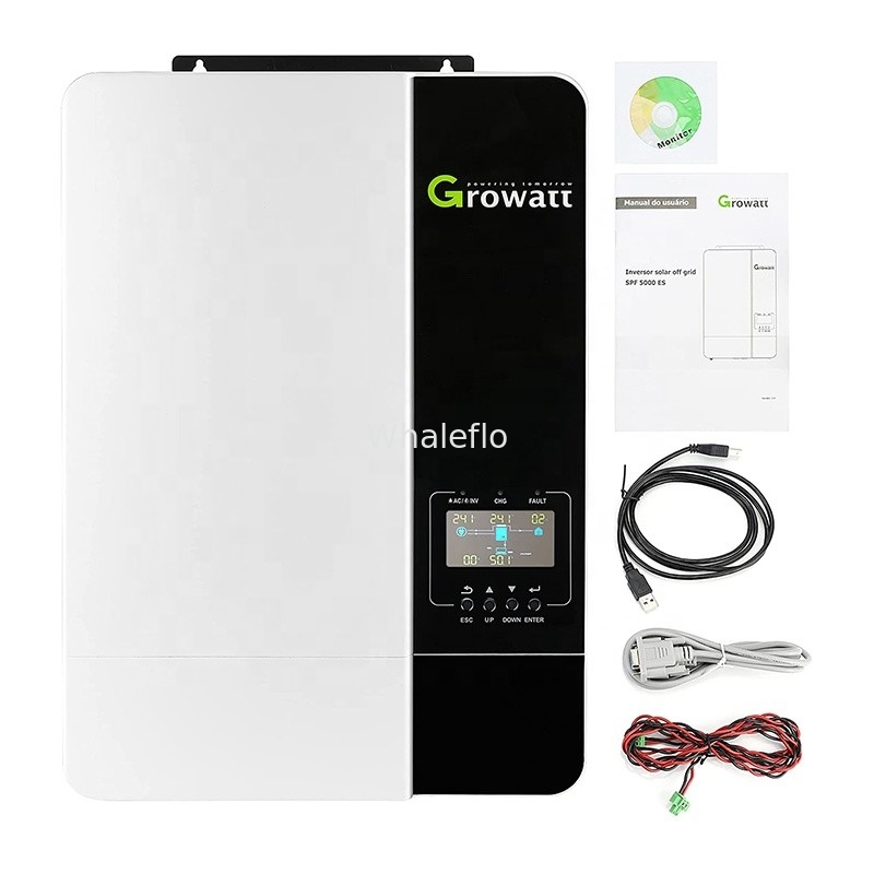 Single Phase Solar Inverter 3Kw 5Kw Growatt Solar Inversor Off Grid Home PV Storage Inverter
